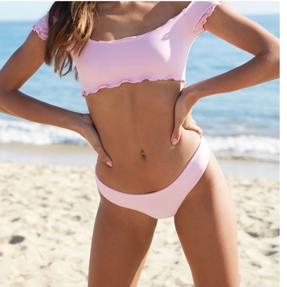 PacSun Other - 🌺Pink ribbed Swim Bottoms🌺